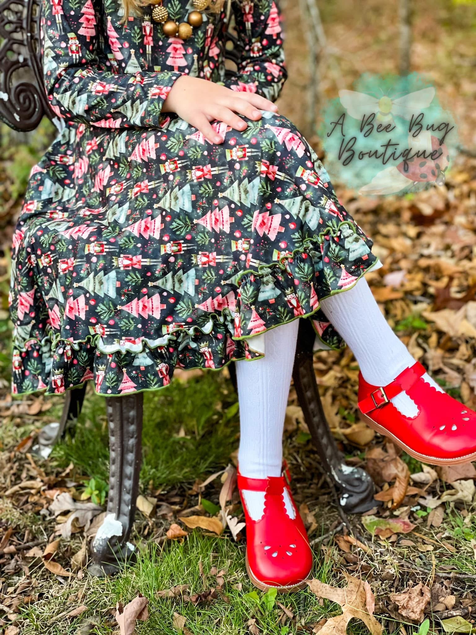 Nutcracker Christmas Twirl Dress