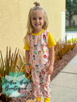 Load image into Gallery viewer, Little Princess Ruffle Pj set
