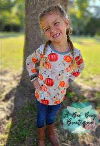 Olive Pumpkin Unisex Top