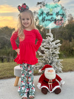 Load image into Gallery viewer, Wonderland Santa Double Flares
