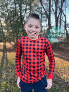 Buffalo Plaid Unisex Top