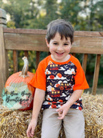 Load image into Gallery viewer, Halloween Train Raglan
