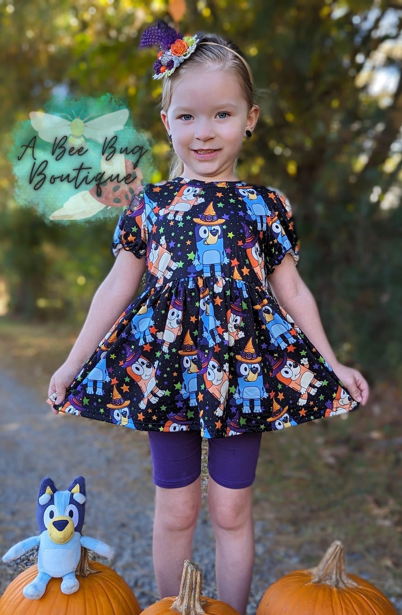 Witchy Pups Tunic Top