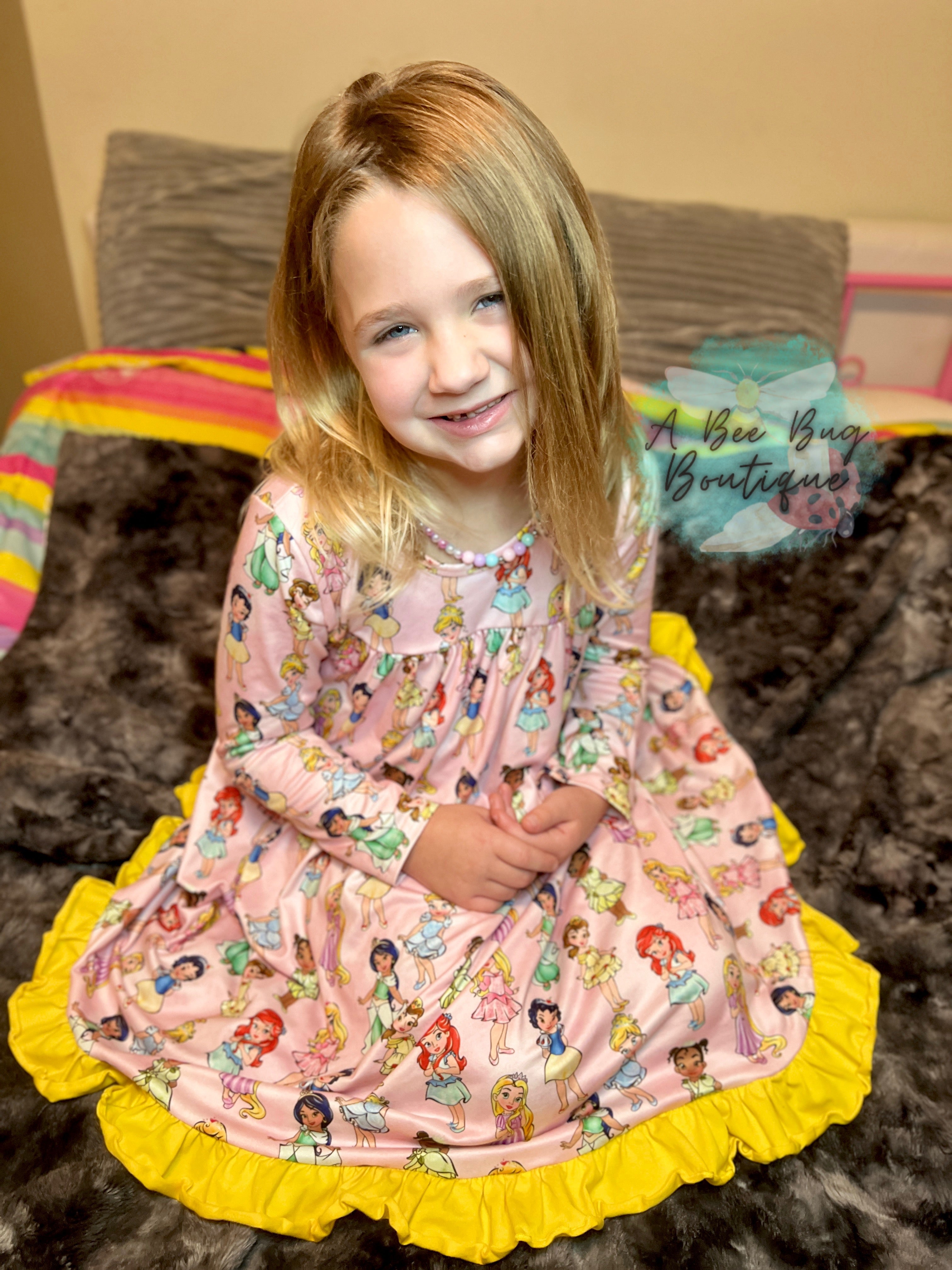 Little Princess Long Sleeve Nightgown