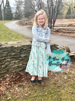 Load image into Gallery viewer, Spring Sage Floral Maxi Dress
