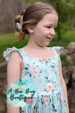 Load image into Gallery viewer, Spring Sage Floral Maxi Dress
