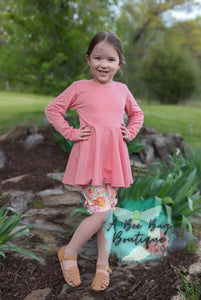 Tropical Blooms Button Shorts