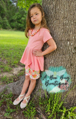 Load image into Gallery viewer, Tropical Blooms Button Shorts
