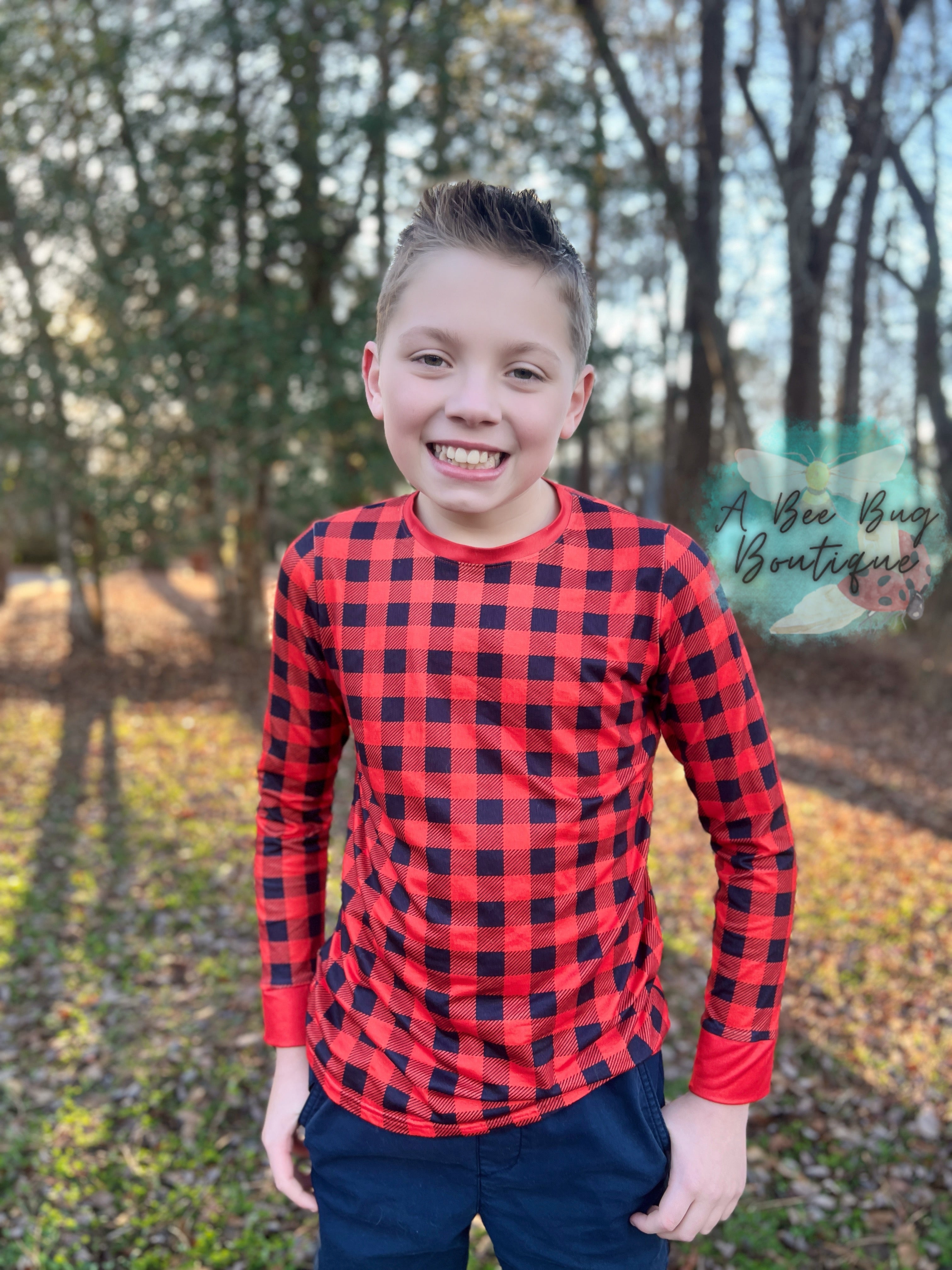 Buffalo Plaid Unisex Top