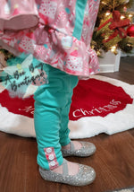 Load image into Gallery viewer, Pink Peppermint Leggings Set
