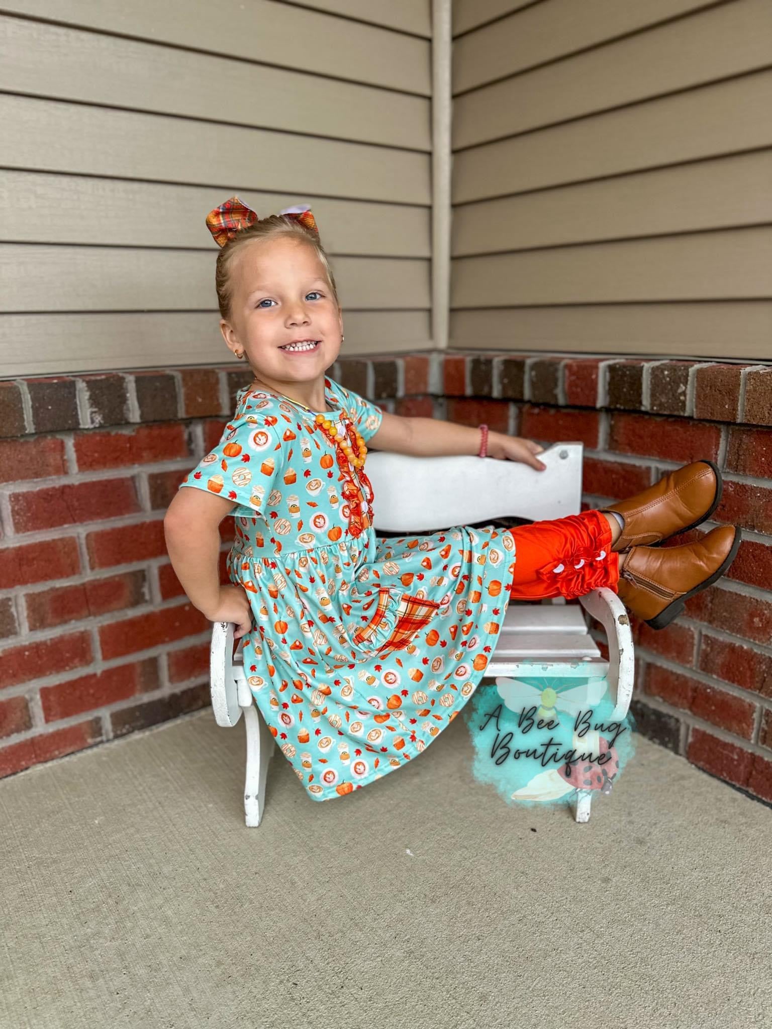 Pumpkin Spice Tunic Dress