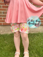 Load image into Gallery viewer, Tropical Blooms Button Shorts
