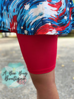 Load image into Gallery viewer, Red Biker Shorts
