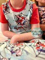 Load image into Gallery viewer, Spidey Crew Unisex Pajama set
