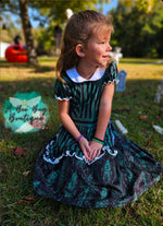 Load image into Gallery viewer, Ghost Host Apron Dress
