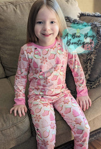 Pink Sugar Cookies Pj set