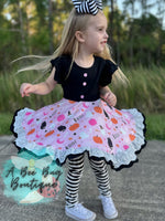 Load image into Gallery viewer, Too Cute to Spook Twirl Dress
