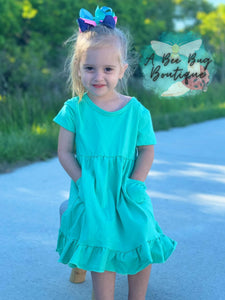 Mint Pocket Dress