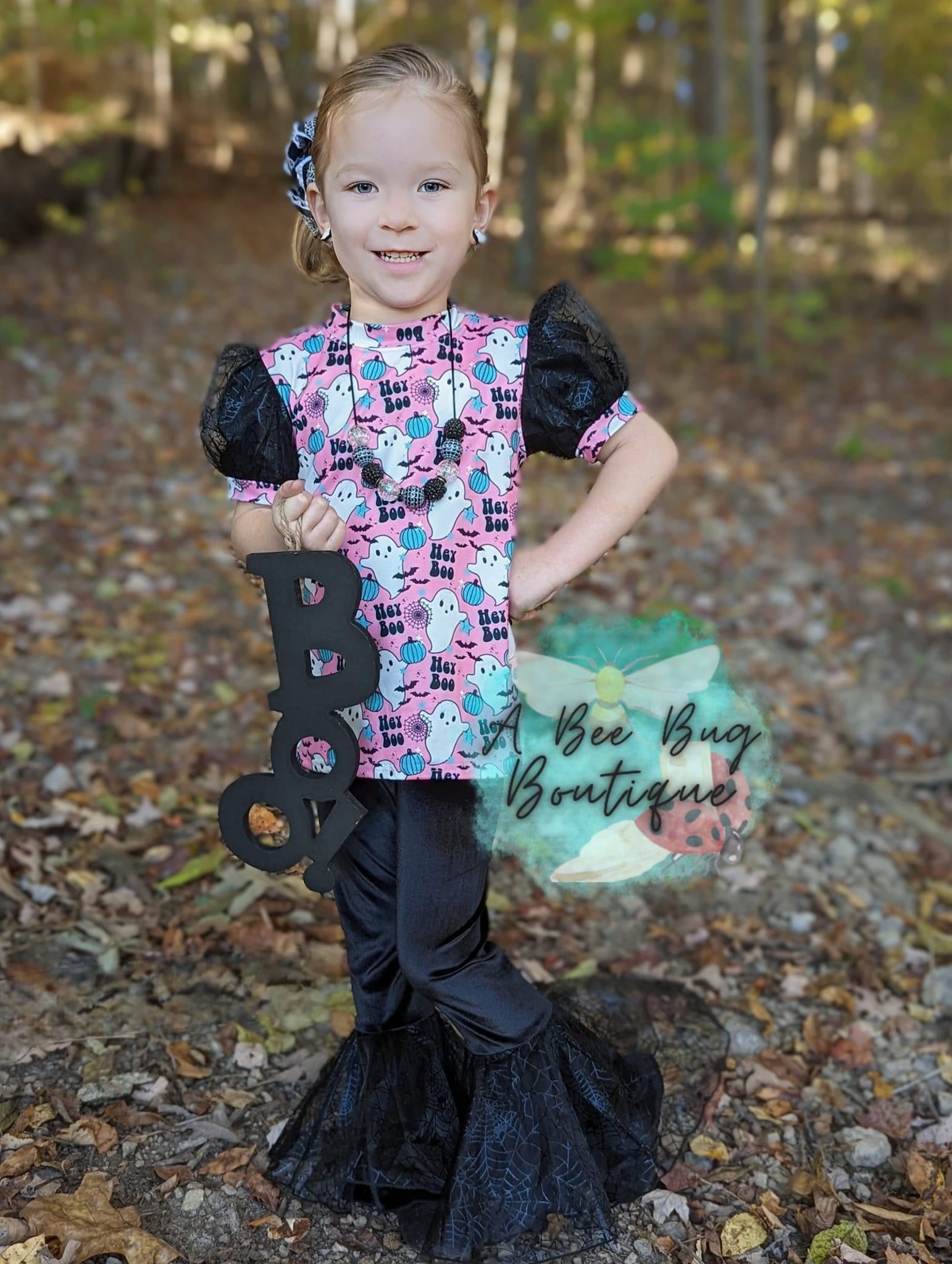 Hey Boo Embellished Top