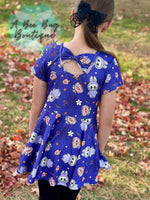 Load image into Gallery viewer, Spooky Bubu Peplum Top
