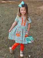 Load image into Gallery viewer, Pumpkin Spice Tunic Dress
