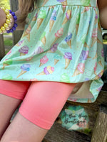 Load image into Gallery viewer, Sweet Scoops Tie Shoulder Dress

