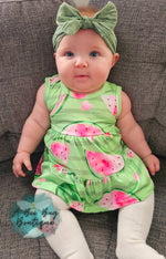 Load image into Gallery viewer, Watermelon Whirl Tiered Dress

