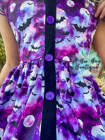 Load image into Gallery viewer, Moonlight Bats Dress
