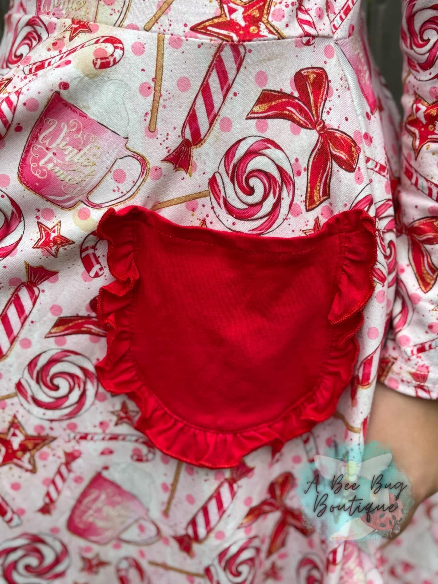 Pretty Peppermint Twirl Dress