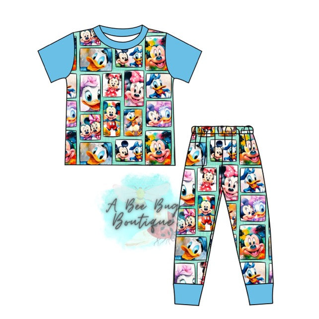 Clubhouse Friends Unisex Pj Set