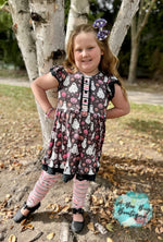 Load image into Gallery viewer, Happy Haunting Leggings Set
