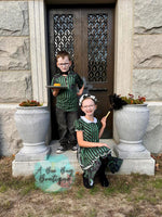 Load image into Gallery viewer, Ghost Host Apron Dress
