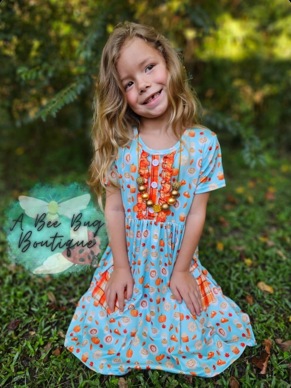 Pumpkin Spice Tunic Dress