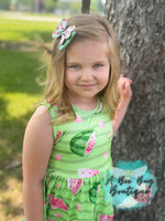 Load image into Gallery viewer, Watermelon Whirl Tiered Dress
