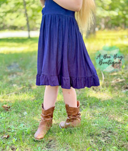 Denim Dreams Flutter Dress