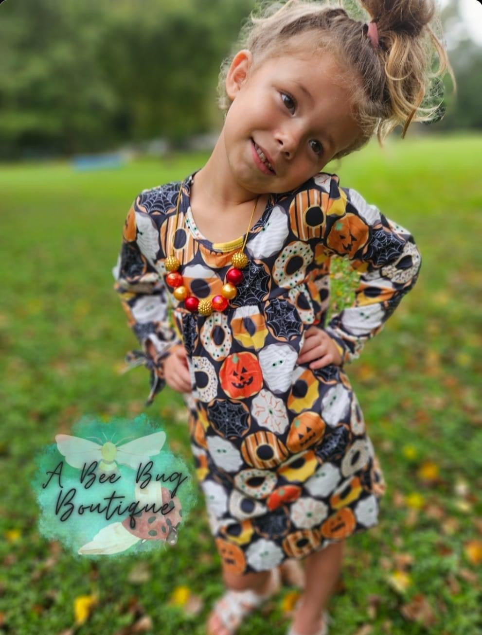 Halloween Donuts Dress