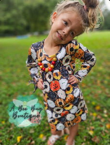 Halloween Donuts Dress