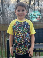 Load image into Gallery viewer, Pika Bubbles Raglan Tee
