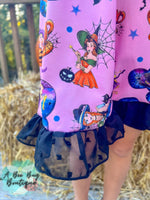 Load image into Gallery viewer, Pumpkin Princesses Velvet Dress
