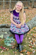 Load image into Gallery viewer, Enchanted Spiderwebs Velvet Tunic
