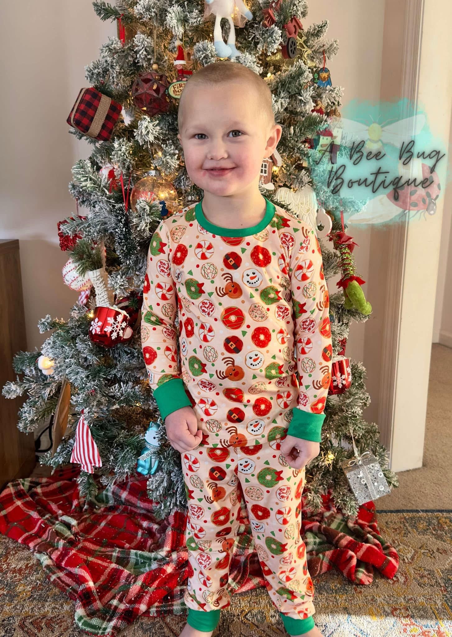 Holiday Donuts Pj Set