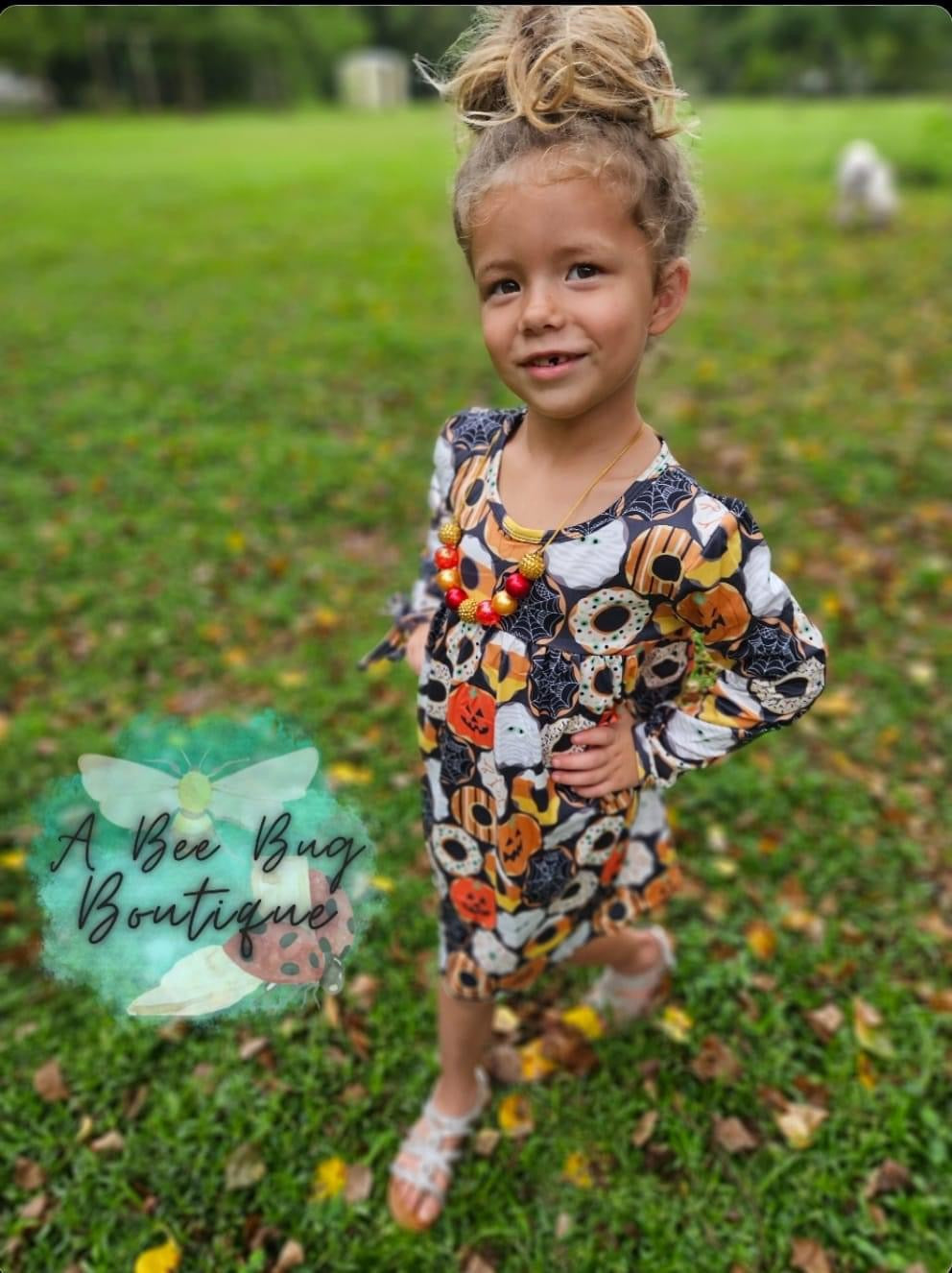 Halloween Donuts Dress