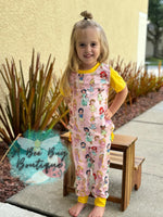 Load image into Gallery viewer, Little Princess Ruffle Pj set
