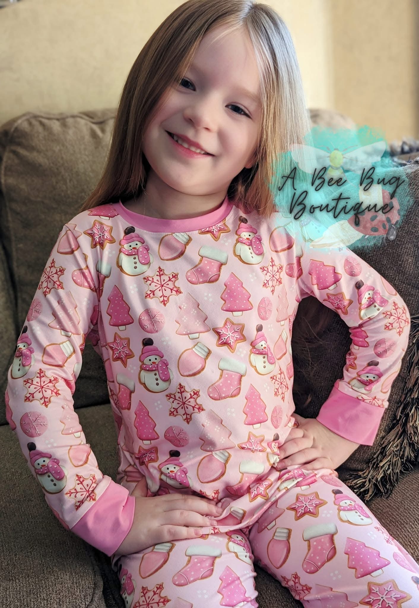 Pink Sugar Cookies Pj set