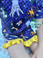 Load image into Gallery viewer, Wednesday Ruffle Short pjs
