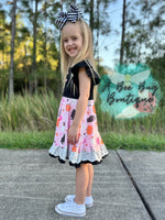 Load image into Gallery viewer, Too Cute to Spook Twirl Dress
