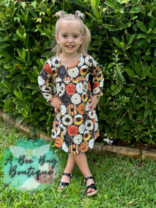 Halloween Donuts Dress