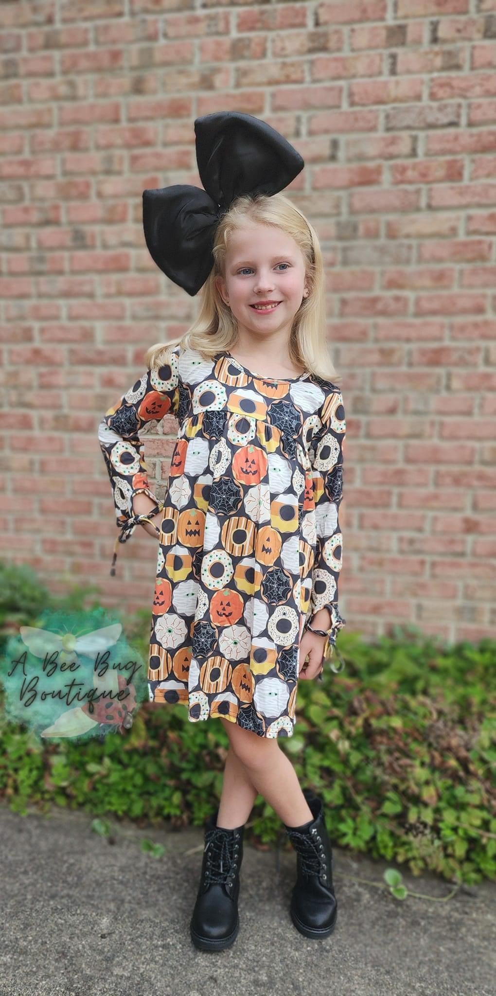 Halloween Donuts Dress