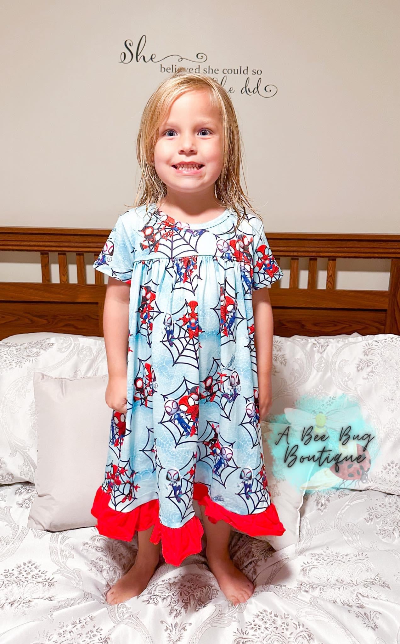 Spidey Crew Short Sleeve Nightgown