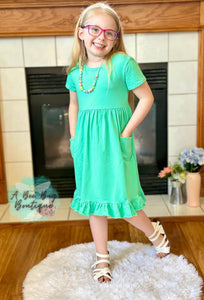 Mint Pocket Dress